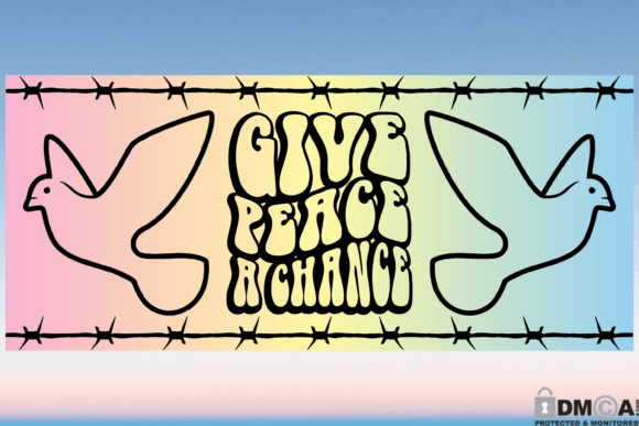 Christian Peace 16oz Libbey Glass SVG